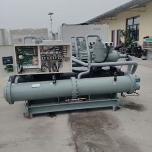 Refrigeratore a vite raffreddato ad acqua R22 R134a, inverter per condizionatori d'aria, per hotel, stabilimenti, centri commerciali, ospedali - Product Image 1