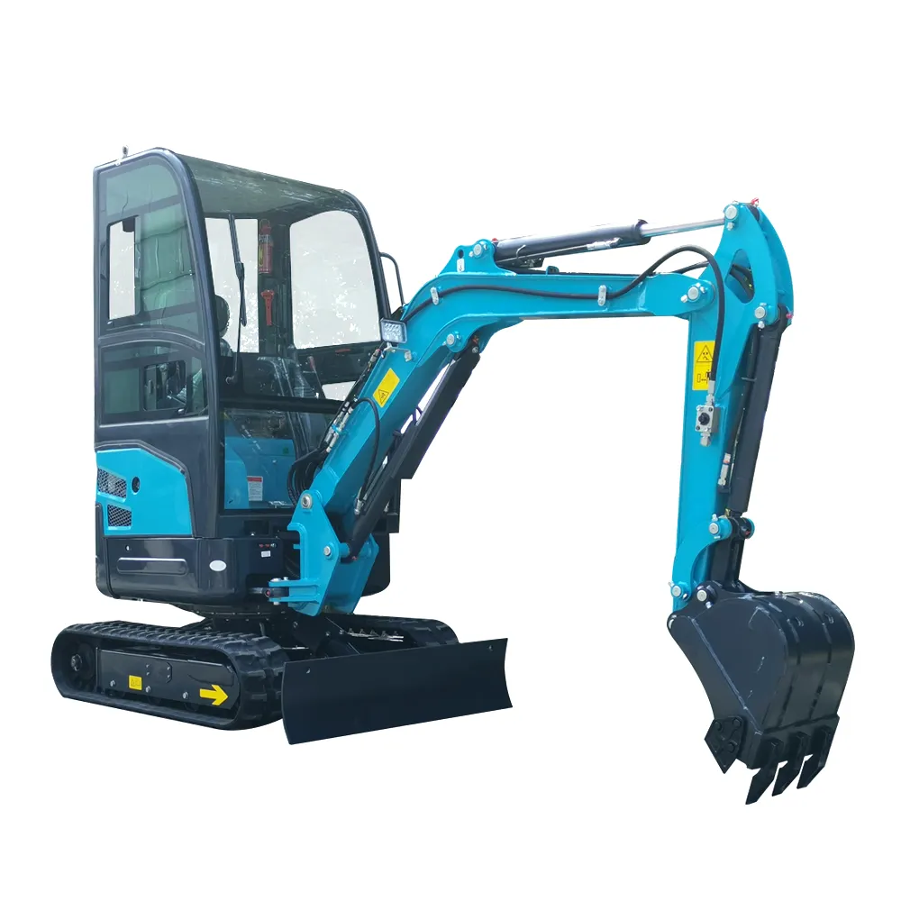 True hydraulic pilot Strong Power excavator mini digger 1 ton excavator for sale