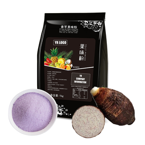 Polvo Instantáneo Sabor Taro para Bebidas, Polvo para Té Boba, Polvo para Té con Leche, Proveedor de China, Polvo Sabor Frutas Fácil de Mezclar - Product Image 3