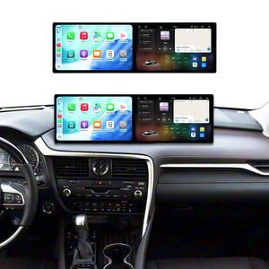 Radio con Navegación GPS para Automóvil Foforfor con Pantalla Táctil Dual de 10.1 Pulgadas y Android 15 para <span class=keywords><strong>Lexus</strong></span> <span class=keywords><strong>RX</strong></span> 2016-2019 con Carplay Inalámbrico y Android Auto - Product Image 1
