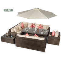 Balkon Outdoor Sofa Set Patio Tar rington Haus Kd Terrassen möbel Poly Rattan Gartenmöbel Restaurant Terrassen möbel