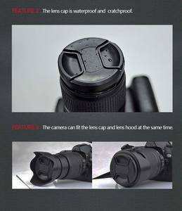 อุปกรณ์เสริมกล้องดิจิตอล ฝาครอบเลนส์กลางแบบหนีบ ขนาด <span class=keywords><strong>49</strong></span> มม./52 มม./55 มม./58 มม./62 มม./67 มม./72 มม./77 มม./82 มม. ทำจากพลาสติก ABS สำหรับกล้องแคนนอน - Product Image 5