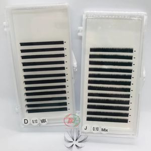 Extensiones de pestañas de alta calidad, pestañas mate, suministros de extensión de pestañas rizadas CC, bandeja de pestañas para ventiladores fáciles de Vietnam - Product Image 5