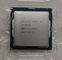 Pour processeur de bureau Intel Core I9-9900K d'occasion, 8 cœurs, 16 threads, LGA1151, jusqu'à 5,0 GHz