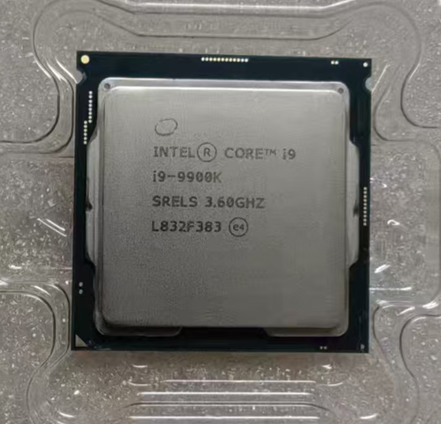 For Used Intel Core I9-9900K Desktop CPU Processor 8 Cores 16 Threads LGA1151 up to 5.0GHz