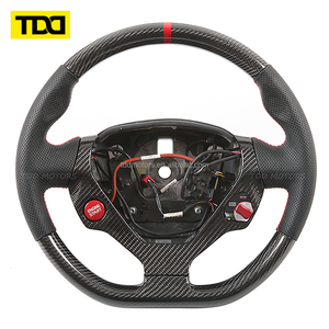พวงมาลัยคาร์บอนไฟเบอร์แท้ TDD สำหรับ Ferrari F430 456 458 488 599 F430 F12 - Product Image 4