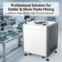 Pompe centrifuge planétaire sous vide à haute viscosité SMIDA, homogénéisateur de précision de laboratoire de table, mélangeur de pâte anti-mousse TMV-310T