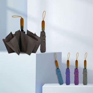 Automatic Folding Sun Foldable Promotional Custom Umbrella <b>Smart</b> Portable with Shelter - Product Image 5