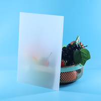 Plaque diffuseur de lumière LED, feuille de plastique réfléchissante blanc laiteux, plaque diffuseur en polycarbonate