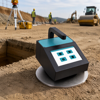 Densimètre numérique portable pour sols sans graines, de taille compacte, avec module GPS intégré, pour des tests non destructifs