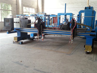 Machine de découpe de plaque cnc de haute précision, machine de découpe d'oxygène plasma Cnc pour la découpe de plaque d'acier