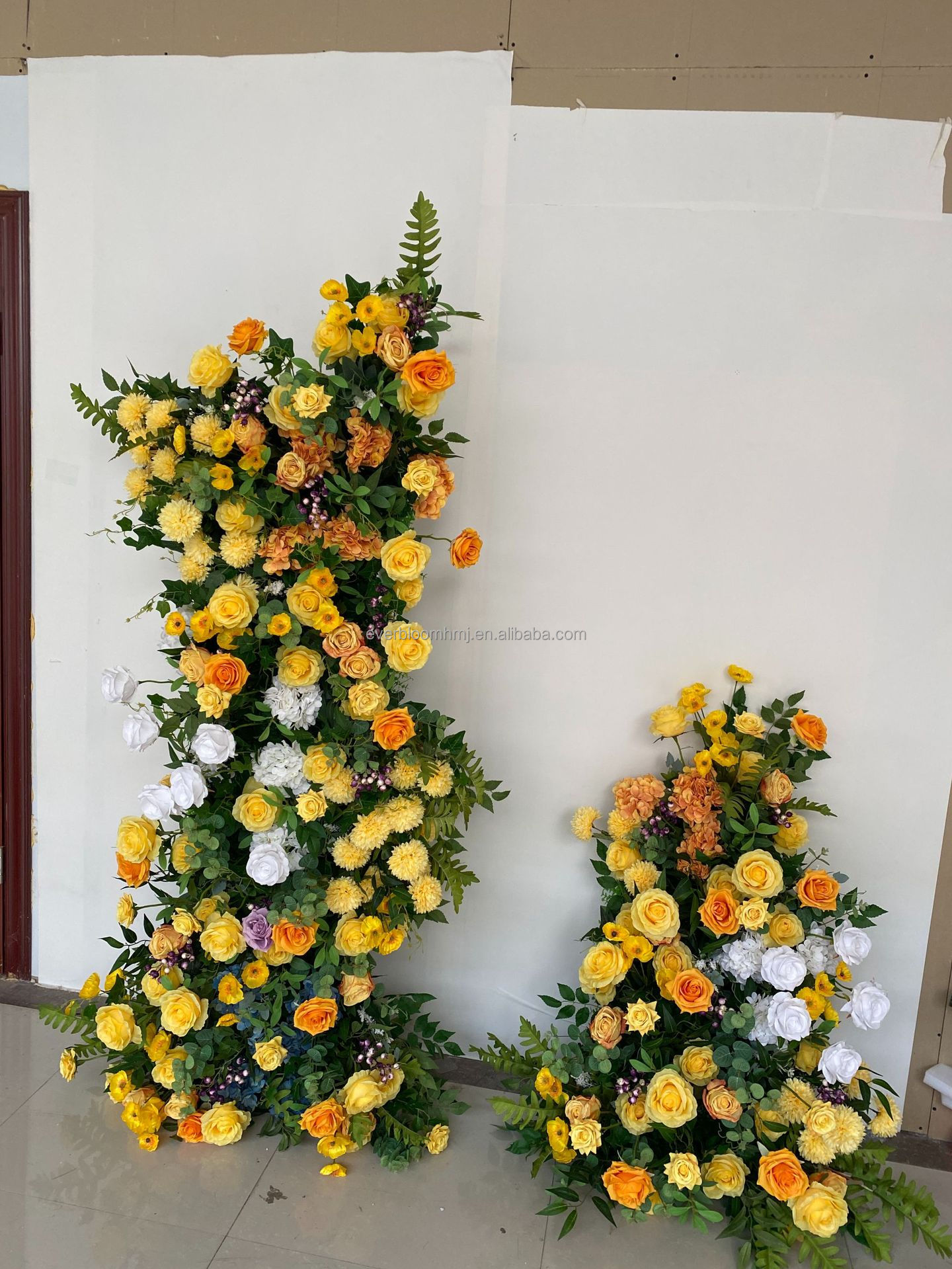 8. Panneau de fleurs