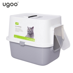 <span class=keywords><strong>Bac</strong></span> à litière Portable pour chats, de haute qualité, fabriqué en PP, écologique et solide - Product Image 2