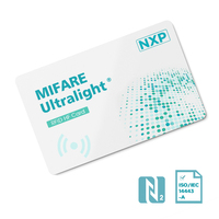 Individuell Bedruckte Plastik-PVC-N-TAG-424-DNA-Chip-RFID-Karte Digitale Geschäfts-NFC-RFID-Karte