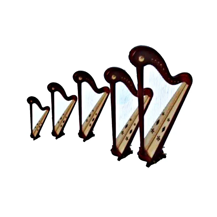 Cơ Sở Cổ Điển Nhạc Cụ Harp Mô Hình Thủ Công