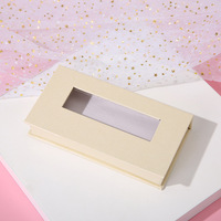 Boîtes à cils imprimées avec logo personnalisé en gros Boîte d'emballage pour cils magnétiques en papier carton cadeau élégant tendance