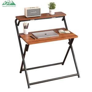Wayon Portable <strong>Foldable</strong> Writing <strong>Desk</strong> Compact Laptop <strong>Table</strong> for Small Spaces Minimalist Home Workstation - Product Image 6