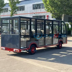 Autobús Turístico Personalizable en Color Rojo y Negro, Eléctrico, de Alta Calidad, con Características Únicas y Personalizadas - Product Image 2