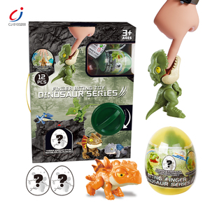 Jouets œufs de dinosaure surprise Chengji, modèle de dessin animé créatif, jouets de simulation, dinosaure classique qui mord la main et le doigt - Product Image 1