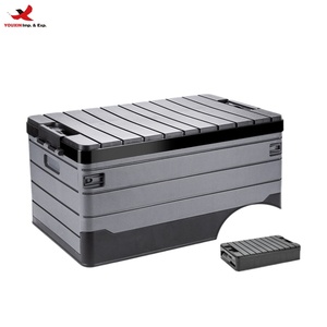 Portable <b>Collapsible</b> Folding Trunk <b>Storage</b> Box Multifunctional Picnic Box Outdoor Caravan <b>Storage</b> Tools RTS Bulk Mixed Order - Product Image 1