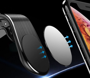 Accessori mobili di Tipo <span class=keywords><strong>L</strong></span> Universale Air Vent Mount Supporto Del Telefono Per Auto di Clip Magnetiche - Product Image 5