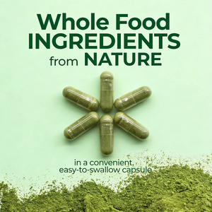 OEM ODM 32 ซูเปอร์กรีนส์ คอมเพล็กซ์ แคปซูล 60 เม็ด ผลิตภัณฑ์ผสมจากอาหารธรรมชาติ พร้อมโปรไบโอติกส์ มังสวิรัติ ปราศจากกลูเตน อาหารเสริม - Product Image 3