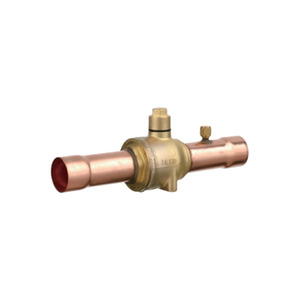 Válvula de Bola Shield de 1 Pulgada con Conexión a Presión, de Bronce, Control Automático de Gas para Sistemas de Aire Acondicionado y Refrigeración - Product Image 1