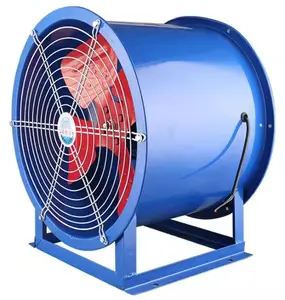 Factory Direct Ventilation Axial Fan Large Smoke Exhaust High Power Vertical Axial Flow Fan