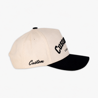 Casquette à 5 panneaux avec logo personnalisé, casquettes de baseball brodées à cinq panneaux, casquette de camping réglable, vente en gros OEM, casquette de baseball personnalisée brodée