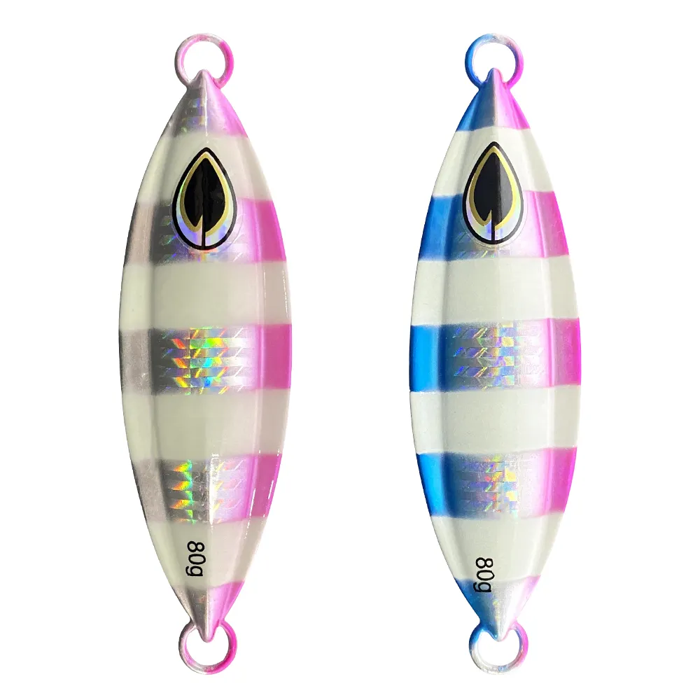 HONOREAL Dazzle28 esche da pesca in acqua salata esche da pesca all'ingrosso con vari colori e 3D occhi luminosi Slow Pitch Jigging tecnica