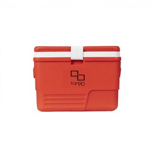 Large Plastic Rotomolded <b>Cooler</b> Box with Wheels Waterproof PE+PU Material <b>Food</b> Use up to 20 Days Ice Retention - Product Image 4