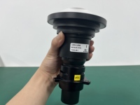 Lente de Proyector de Tiro Corto 0.48, Enfoque Manual, Zoom, Compatible con Todos los Proyectores DLP con Chip 0.67DMD