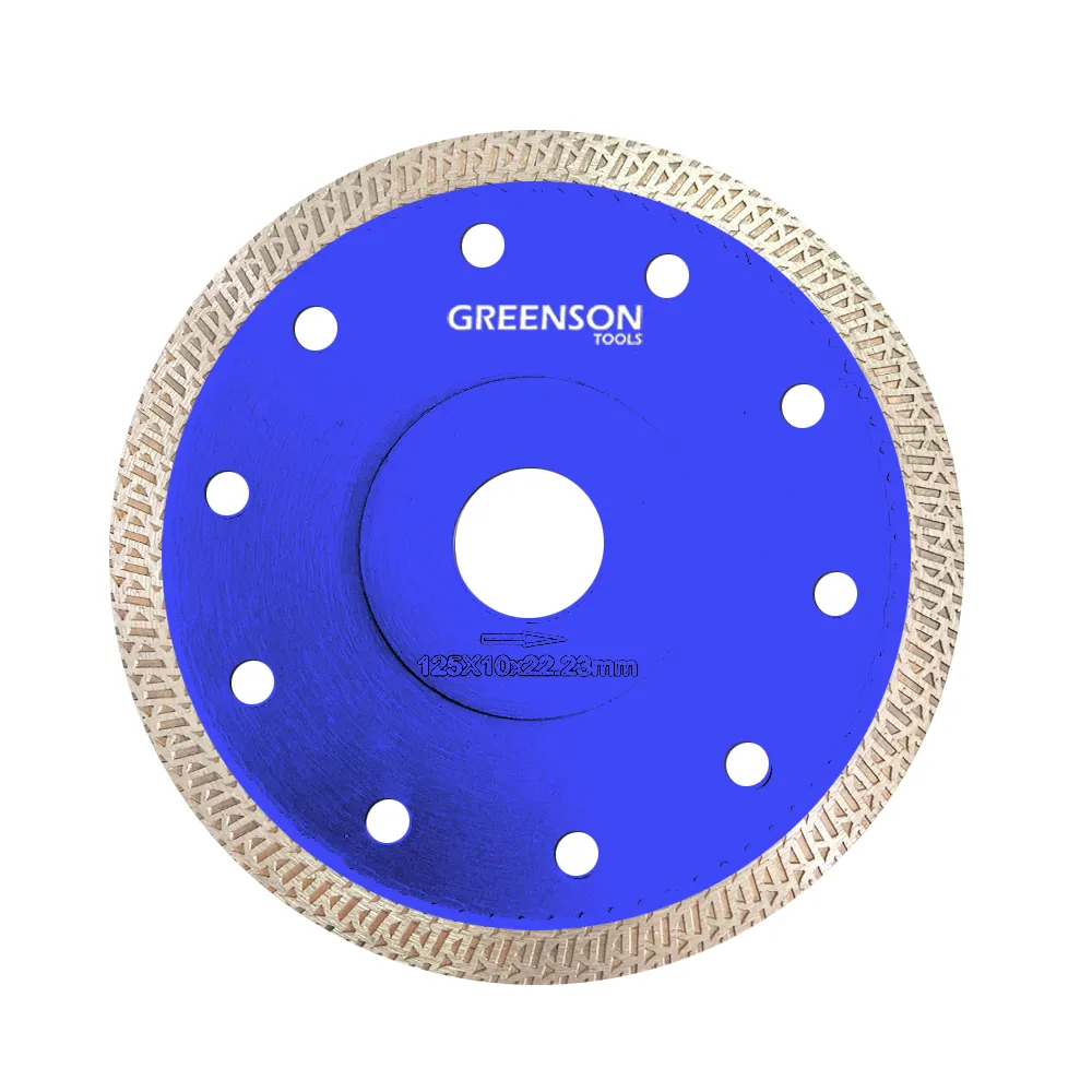 Custom 115mm-350mm Hot Press Dry Cutting W Turbo Diamond Saw Blade Cutter Disk for Cutting Ceramic/ Tiles/porcelain Diamond