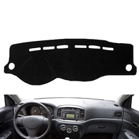 Cocok untuk Penutup Dasbor Mobil Hyundai Accent 2006-2011 Penjualan Langsung Pabrik Perlindungan dari Sinar Matahari Anti-selip dan Insulasi Panas.