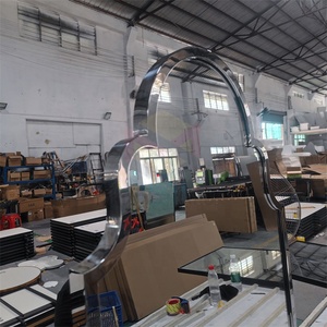 Gương phòng tắm khách sạn cao cấp khung thép không gỉ 304 kiểu dáng châu Âu tùy chỉnh - Product Image 4