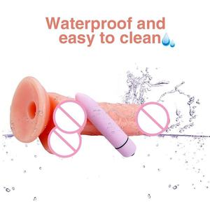 GF Dildos के Vibrators थोक कामुक सेक्स खिलौने का पट्टा पर चूषण कप के साथ यथार्थवादी लिंग डिक के लिए Vibrators महिलाओं Dildos के खिलौने - Product Image 4