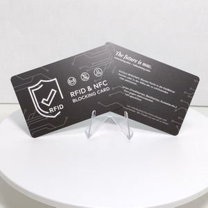 RFID-Blocker-Karte im CR80-Format mit Anti-Scan-Schutz und individuellem Logo - Product Image 4