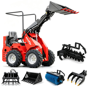ENVÍO GRATUITO Minicargadora Compacta Agrícola Económica de 500 kg de Capacidad con Asiento, Cucharón y Bomba - Product Image 2