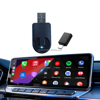 OEM ODM Dongle Adapter Wireless Carplay, Upgrade Carplay Kabel Menjadi Nirkabel, Mendukung Android Auto, Kontrol Suara, Plug and Play
