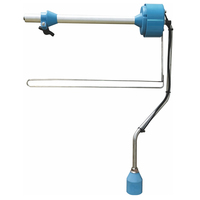 Ensemble d'accessoires pour machine à coudre industrielle SC-DF bleu et blanc avec support auxiliaire, distributeur de tissu et dispositif de dosage pour l'habillement