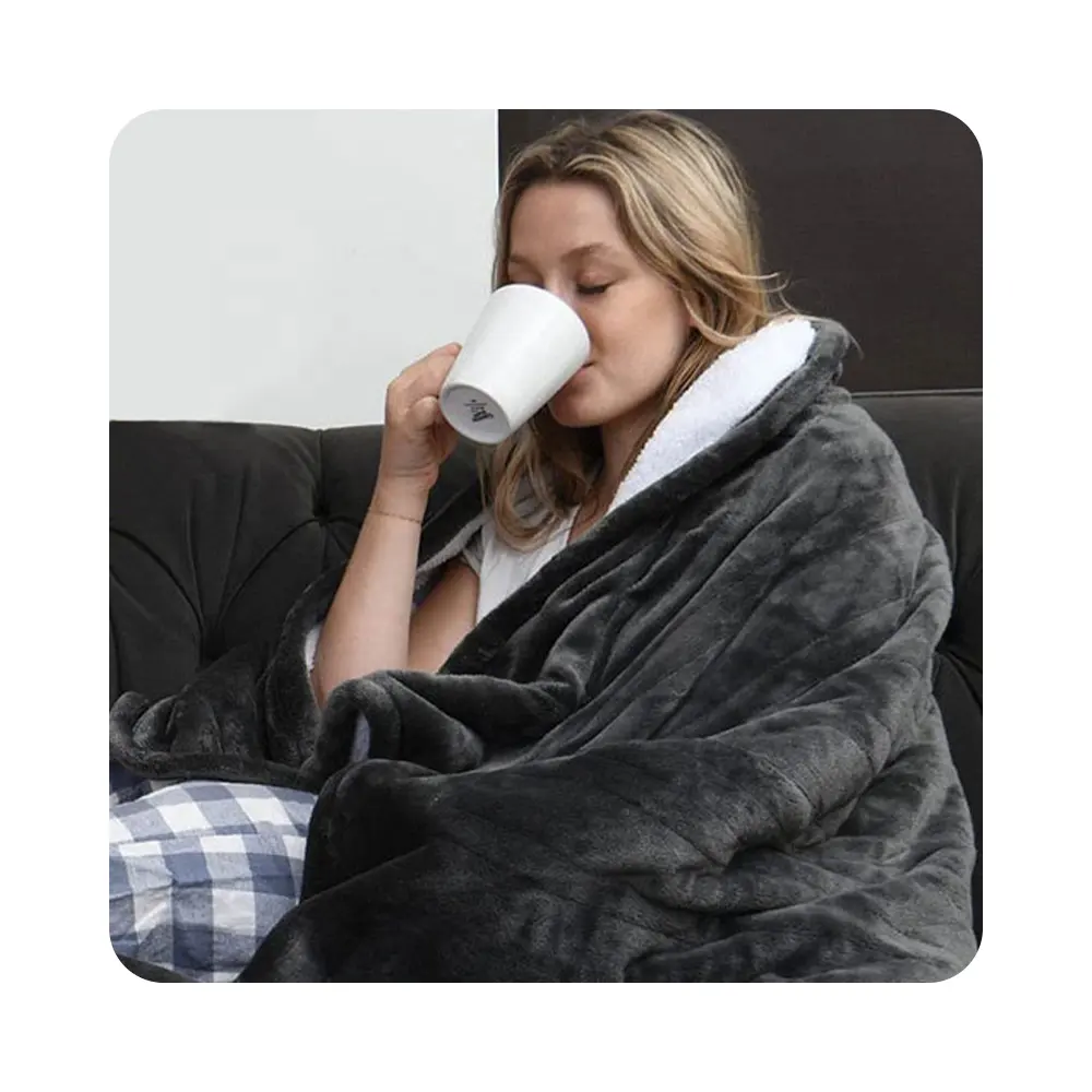 FengQingYang machine appliances warm wholesale smart heated electric top blanket electric heating