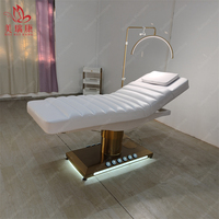 Table de massage électrique de thérapie de luxe à un bouton, pour esthéticienne, salon de beauté, lit de beauté