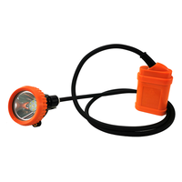 Lámpara de Seguridad LED para Casco, Clasificación IP65, Material ABS, Luz Diurna de 6000K, Alerta, KJ3.5LM, Lámpara Minera