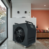 Enfriador de agua de Venta caliente para bañera de inmersión fría 110V 220V enfriador de baño de hielo con sistema de filtración recuperación para sauna doméstica