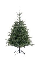 Décorations de Noël Treesmas, arbre de Noël artificiel sur pied de 72 pouces, 220 lumières, 581 pointes, PE/PVC/Métal, utilisation intérieure/extérieure
