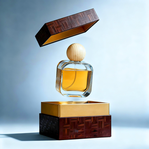 Vente en gros de flacons de parfum vides de 30 ml, 50 ml, 100 ml, flacons de parfum miniatures personnalisés, <span class=keywords><strong>Armaf</strong></span> Parfum avec couvercle en bois - Product Image 2
