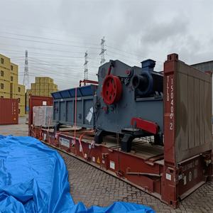 New Mobile Forestry <b>Wood</b> Log Shredder Hydraulic Drum Chipper Branch <b>Crusher</b> Pallet Grinder 15-20t/h - Product Image 1