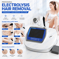 Épilation par électrolyse, soin de la peau, épilation permanente, appareil d'épilation par électrolyse avec aiguille pour le corps