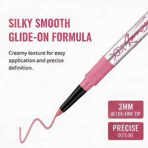 Delineador de Labios Mate Aterciopelado en Mousse, Larga Duración, Resistente a Besos, Lápiz Labial Nude para Bodas, Venta al por Mayor - Product Image 4
