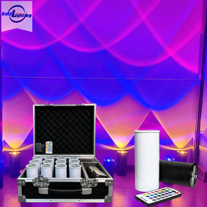 Entrambe le luci Ape Chroma Cannons labs RGBAW UV 6 in1 LED effetto luci batteria per wedding DJ party evento fino effetti di luce - Product Image 1